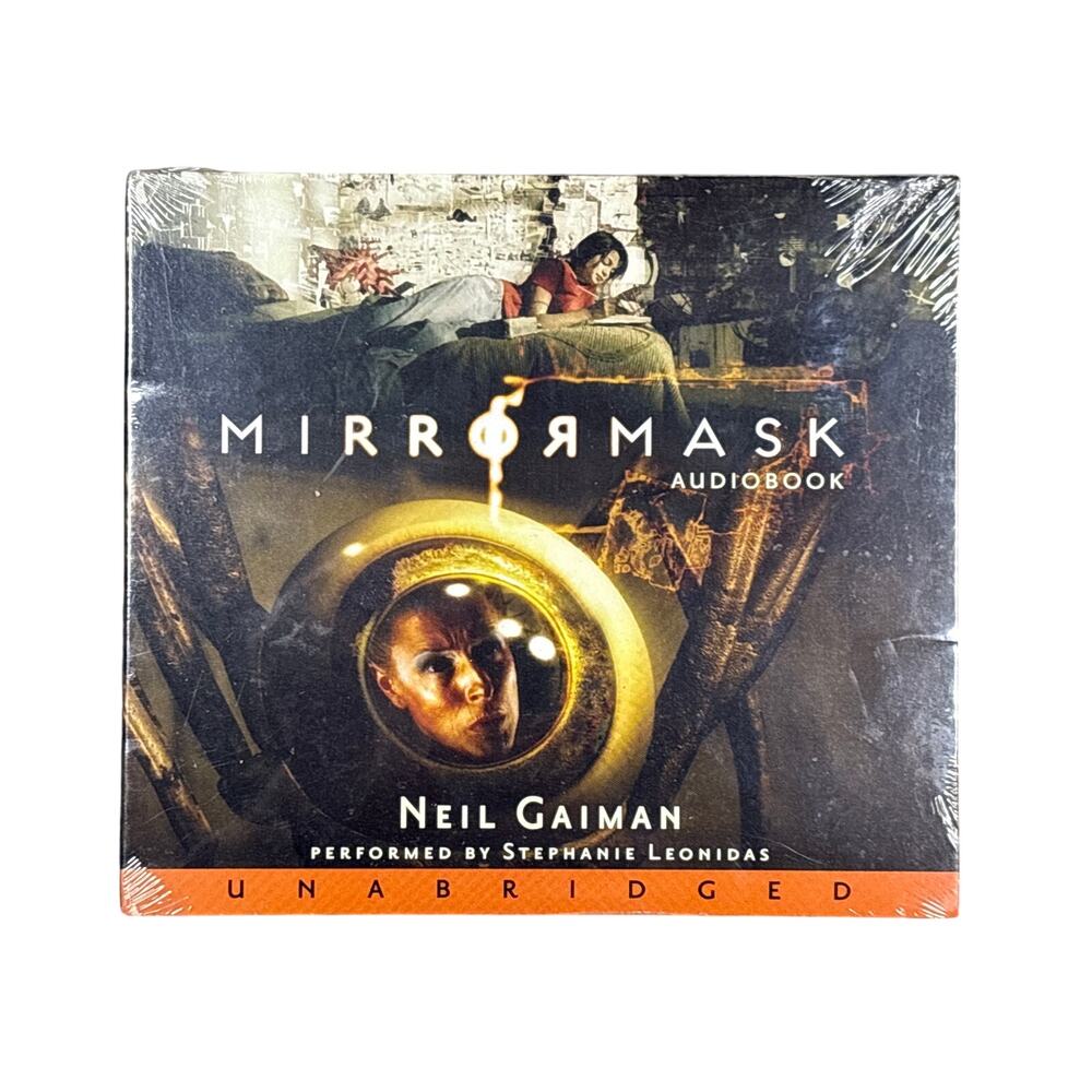 Sealed Mirrormask Audiobook CD Neil Gaiman unabridged by Stephanie leonidas